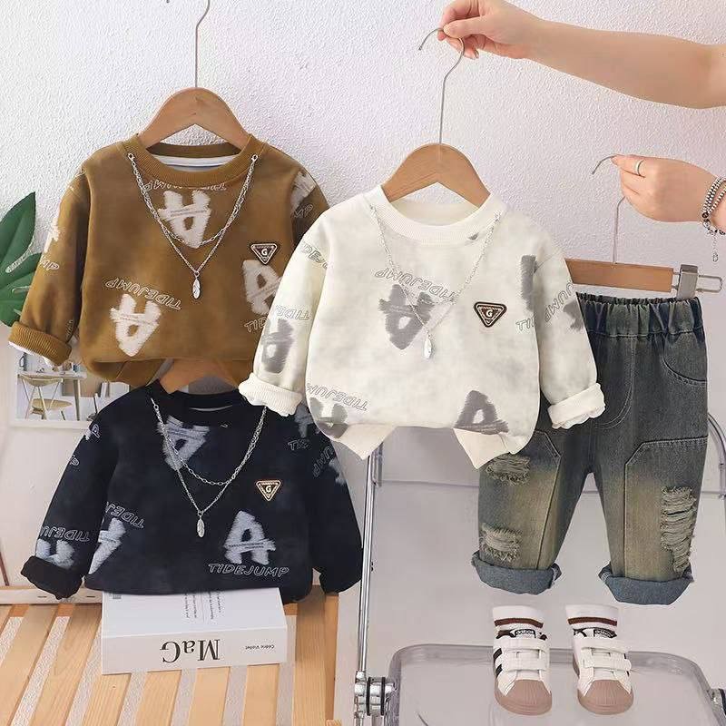 ست بلوز و شلوار حروف کد محصول 1444