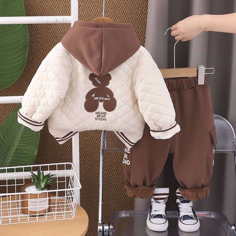 ست سه تیکه بلوز و شلوار و کاپشن کد محصول 1451