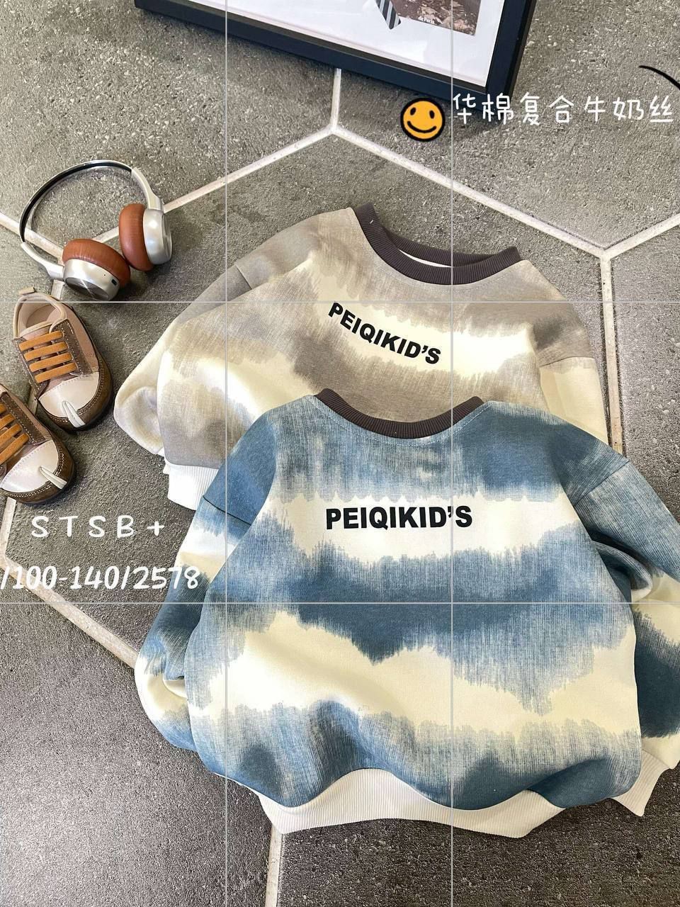 بلوز تک ابرنگی بچگانه کد محصول 1480