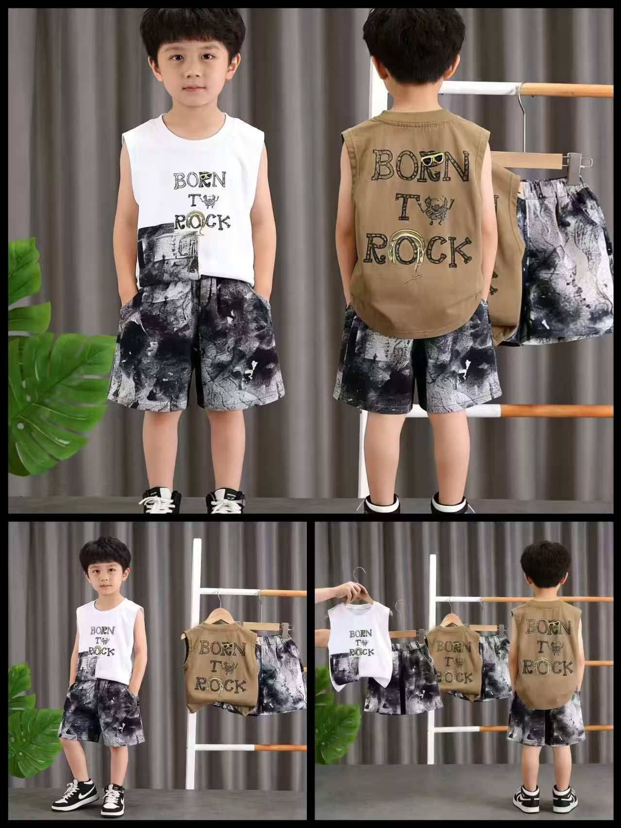 ست تاپ و شلوارک Rock کد محصول 1510